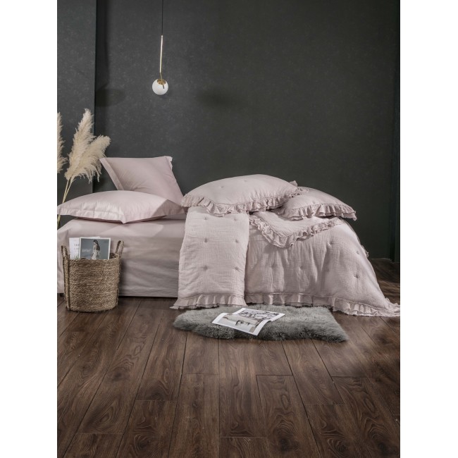 Комплект с одеялом Cloud Stonewashed Cotton (нюдовая пудра)  KAZANOV.A. Евро