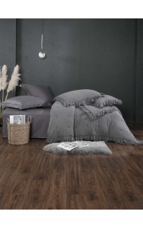 Комплект с одеялом Cloud Stonewashed Cotton (графит) KAZANOV.A. Евро