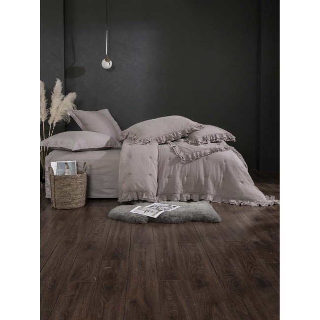 Комплект с одеялом Cloud Stonewashed Cotton (капучино)  KAZANOV.A. Евро