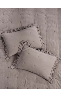 Комплект с одеялом Cloud Stonewashed Cotton (капучино)  KAZANOV.A. Евро