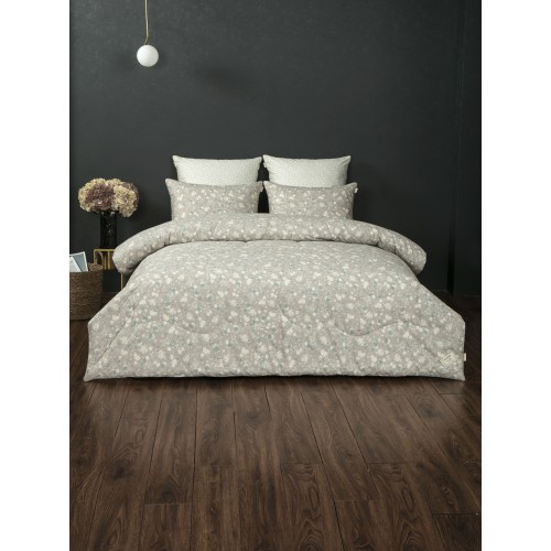 Дюпрей (кремовый платина) АВС Cotton комплект Евро KAZANOV.A.