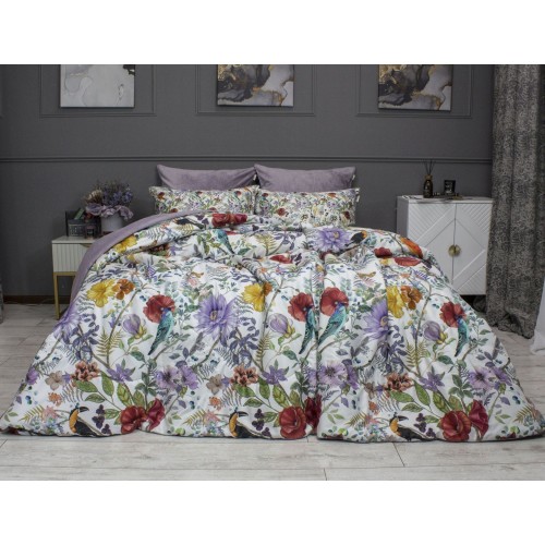 Маки (жемчуг лаванда) ABC Egypt Cotton комплект Полуторный KAZANOV.A.