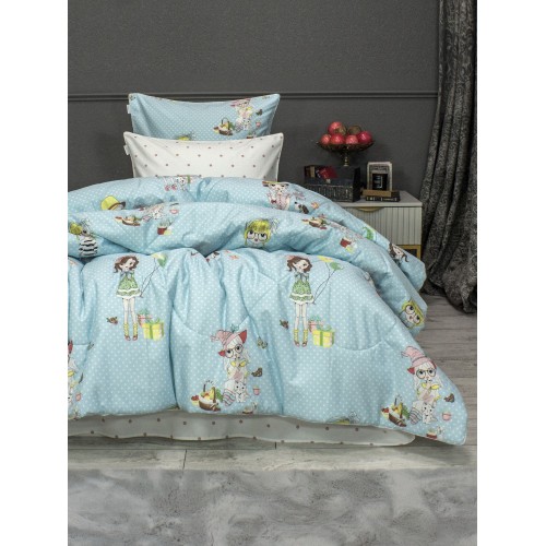 Рокси (лазурные жемчуг) комплект Полутороспальный KAZANOV.A.