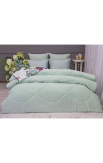 Комплект с одеялом Фрезия (жемчужная мята) АВС Egypt Cotton KAZANOV.A. Семейный