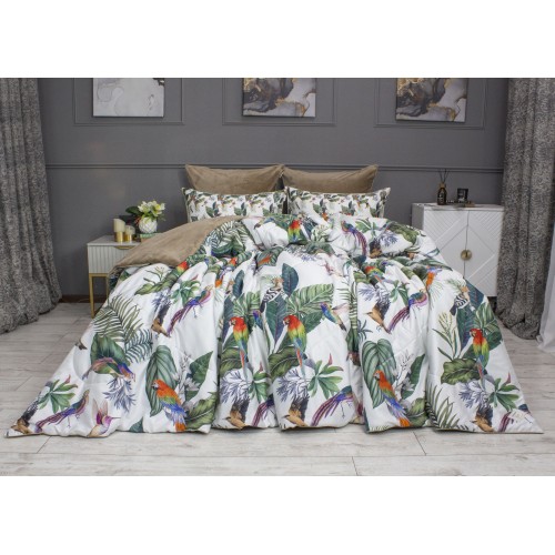 Колибри Каллиопа (бежевый жемчуг) ABC Egypt Cotton комплект Евро KAZANOV.A.