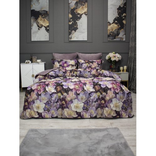 Комплект с одеялом Монро (пыльная роза бургунди) ABC Egypt Cotton комплект Евро KAZANOV.A