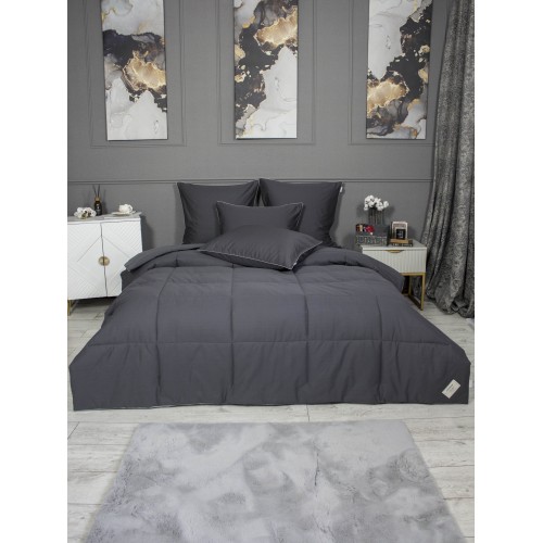 Шеффилд (мурена графит) Cotton комплект Евро KAZANOV.A.