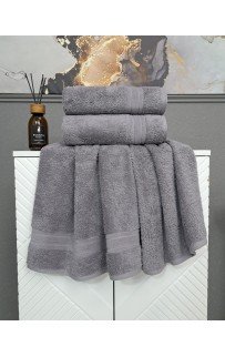 Полотенце Arno (графит) 50х90 KAZANOV.A