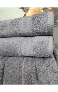 Полотенце Arno (графит) 50х90 KAZANOV.A