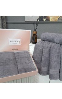 Полотенце Arno (графит) 50х90 KAZANOV.A