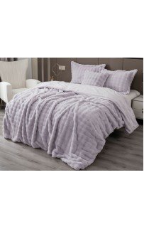 Покрывало декоративное Shinshilla buffy (лаванда платина) 220х240 KAZANOV.A