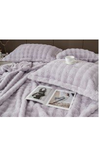 Покрывало декоративное Shinshilla buffy (лаванда платина) 220х240 KAZANOV.A