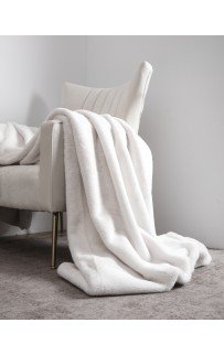 Покрывало декоративное Rabbit (молоко) 160х220 KAZANOV.A