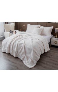 Покрывало декоративное Rabbit (молоко) 220х240 KAZANOV.A