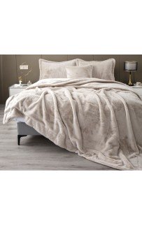 Покрывало декоративное Rabbit (экрю) 160х220 KAZANOV.A