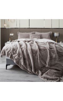 Покрывало декоративное Rabbit (капучино жемчуг) 160х220 KAZANOV.A