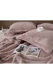 Покрывало декоративное Rabbit (пудра жемчуг) 220х240 KAZANOV.A