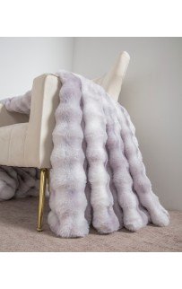 Покрывало декоративное Buffy Premium (дымчатая лаванда) 160x220 KAZANOV.A