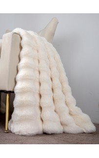 Покрывало декоративное Buffy Premium (молоко) 160x220 KAZANOV.A