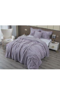 Покрывало декоративное Rabbit (лаванда пепел) 160х220 KAZANOV.A