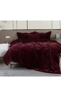 Покрывало декоративное Rabbit (сангрия) 220х240 KAZANOV.A