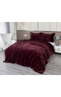 Покрывало декоративное Rabbit (сангрия) 220х240 KAZANOV.A