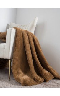 Покрывало декоративное Rabbit (охра) 220х240 KAZANOV.A