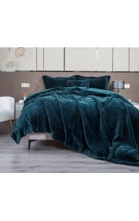 Покрывало декоративное Rabbit (изумруд) 220х240 KAZANOV.A