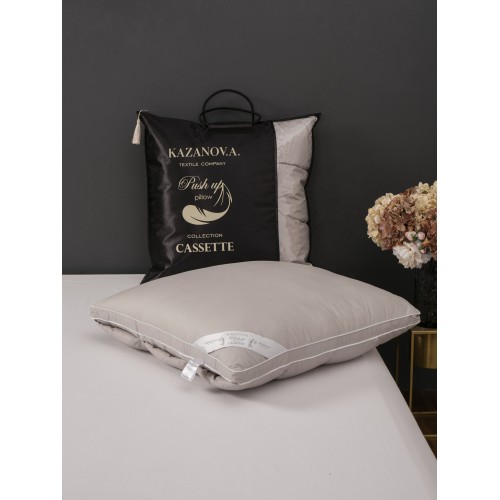 Подушка Cassette (пепельный графит) 70х70 KAZANOV.A.