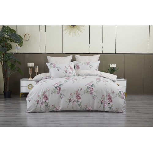 Комплект постельного белья Мери (мокко жемчуг) Евро KAZANOV.A