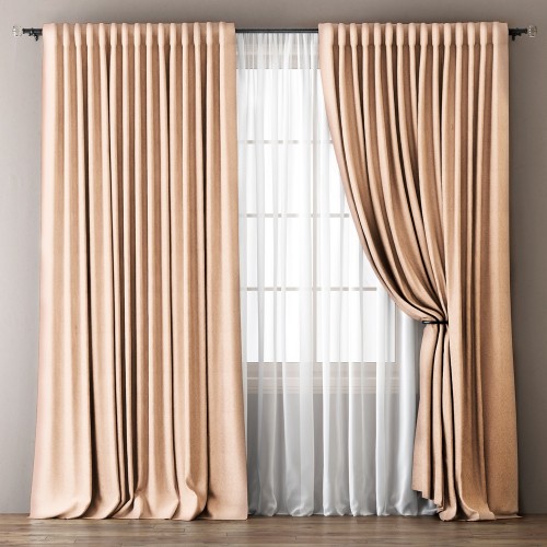 Комплект штор с подхватами "Омма" PASIONARIA