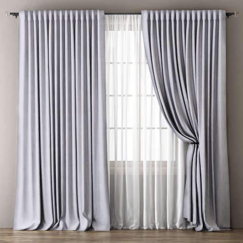 Комплект штор с подхватами "Омма" PASIONARIA