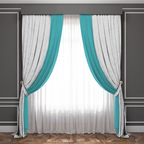 Комплект штор с подхватами "Латур" PASIONARIA