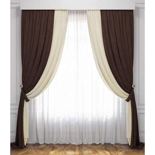 Комплект штор с подхватами "Латур" PASIONARIA
