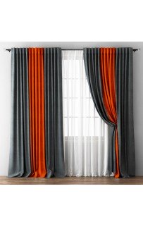 Комплект штор с подхватами "Кирстен" PASIONARIA