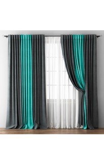 Комплект штор с подхватами "Кирстен" PASIONARIA Комплект штор с подхватами "Кирстен" PASIONARIA