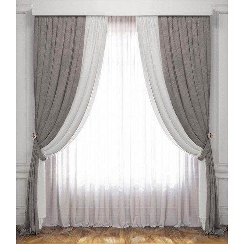 Комплект штор с подхватами "Латур" PASIONARIA