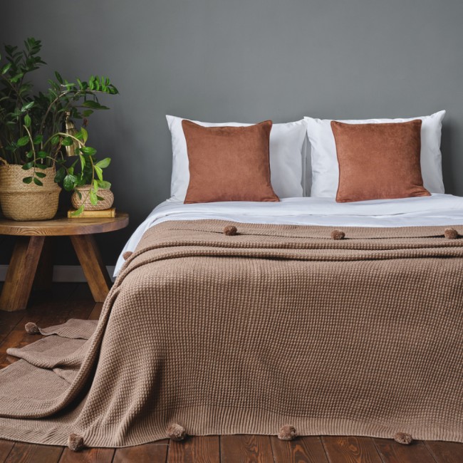 Вязаное покрывало "Бруно" PASIONARIA