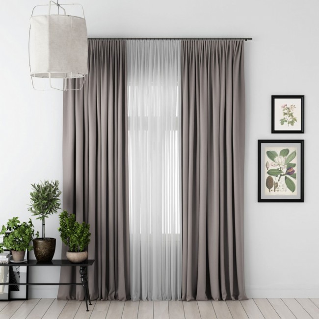 Комплект штор с подхватами "Блэкаут" PASIONARIA