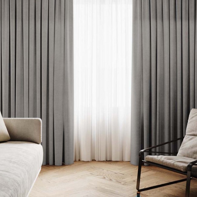 Комплект штор с подхватами "Софт" PASIONARIA