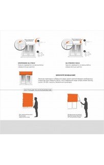 Римская штора "Кристи" PASIONARIA