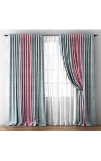 Комплект штор с подхватами "Кирстен" PASIONARIA