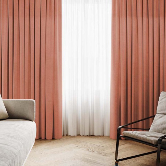 Комплект штор с подхватами "Софт" PASIONARIA