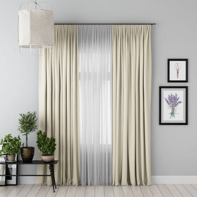 Комплект штор с подхватами "Блэкаут" PASIONARIA