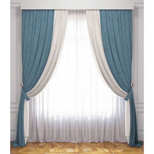 Комплект штор с подхватами "Латур" PASIONARIA