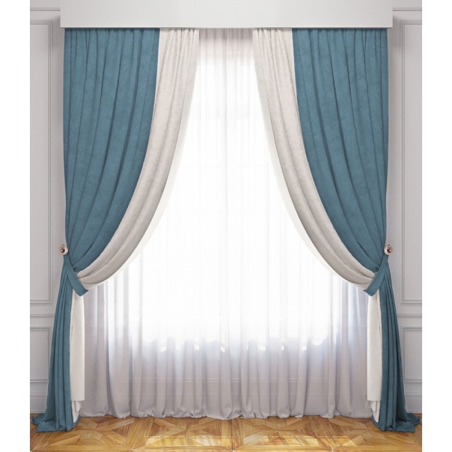 Комплект штор с подхватами "Латур" PASIONARIA