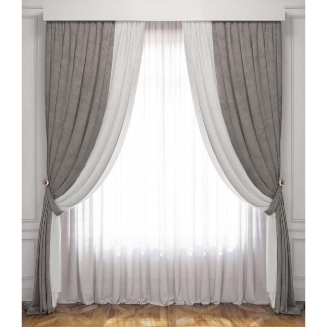 Комплект штор с подхватами "Латур" PASIONARIA