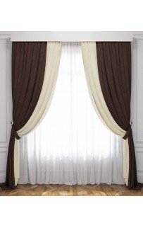 Комплект штор с подхватами "Латур" PASIONARIA