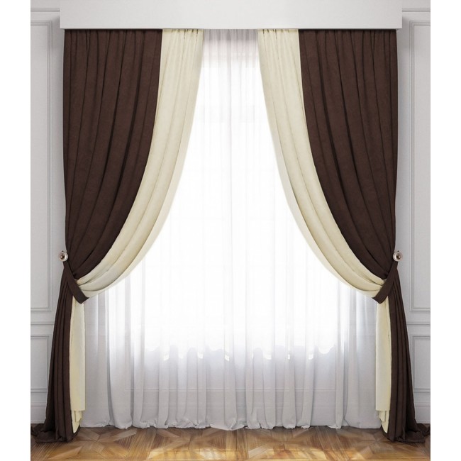 Комплект штор с подхватами "Латур" PASIONARIA Комплект штор с подхватами "Латур" PASIONARIA