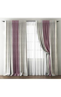 Комплект штор с подхватами "Кирстен" PASIONARIA